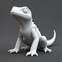 3 d mesh, valhiem, four legged lizard creature, featured at e 3