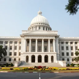 the bangladesh parliament building in asheville, north carolina