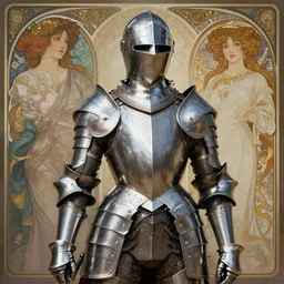 photography girl knight armour castle, chrome, deep focus, intricate, elegant, highly detailed, digital painting, artstation, concept art, matte, sharp focus, illustration, art by artgerm and greg rutkowski and alphonse mucha and gil elvgren