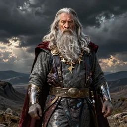 gandalf as thanos, painting