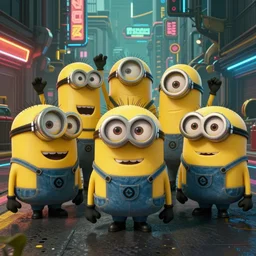 Minion Street Gang Cyberpunk 2077 Night City