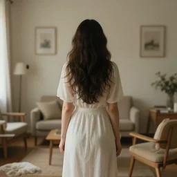a faceless woman who secretly lives in your home