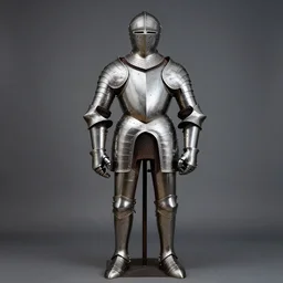 renaissance armor on a stand