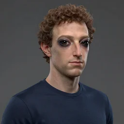 an alien looking like mark zuckerberg, highly detailed
