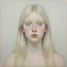 a portrait, oil painting, pale colors, high detail, 8 k, wide angle, trending on artstation,