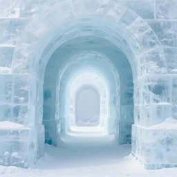 portal to another universe, ice sculpture