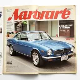 an old automotive magazine