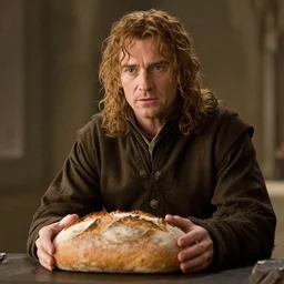 film still of steve buscemi as a loaf of bread in lord of the rings, 4 k