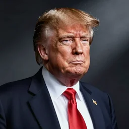 Surrealistic Donald Trump