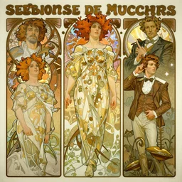 conrad roset, sargent, leyendecker, greg hildebrandt, highly detailed portrait of sebastian michaelis, art nouveau, stephen bliss, unreal engine, by alphonse mucha, greg rutkowski, loish, ferdinand knab, ilya kuvshinov, rossdraws, tom bagshaw, global illumination, radiant light, detailed and intricate environment