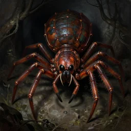 epic hyperdetailed portrait with of a haunting 🐙🕷 lurking in the shadows, by greg rutkowski and james jean, highly detailed portrait, rococo, digital painting, artstation, concept art, smooth, sharp foccus ilustration, artstation hq. intricate, elegant. art by wlop and artgerm and greg rutkowski and alphonse mucha and android jones and h