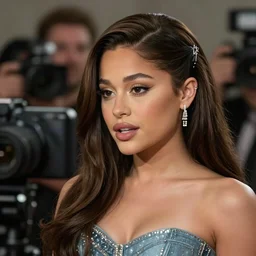ariana grande in the in the movie waya steurbaut, mega detailed 8K, 8K, cinematic, sharp focus, funny camera shot, trending on art station in the style of Waya Steurbaut YT