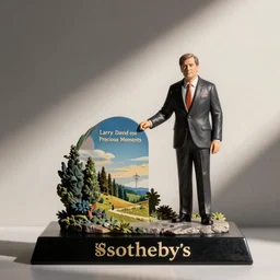 larry david precious moments figurine auctioned by sotheby's