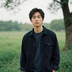 a portrait of a character in a scenic environment by Christopher Anderson