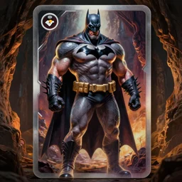 elegant hyper realistic intrincated concept art full body portrait painting, trading card game art, of a translucent muscular dark gritty old muscular crossfit vlad tepes batman! full suit!!! redesign!!!!, vivid color scheme, scary atmospheric lighting, on a dim iluminated ancient cave in the style of cristian sauret