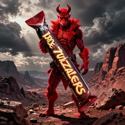 twizzlers!!!! hellboy, movie still, high detail