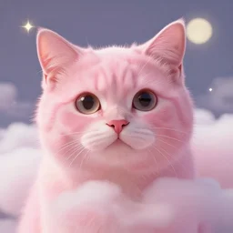 “pink cat in heaven”