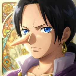 highly detailed vfx portrait of nico robin by eiichiro oda!, makoto shinkai, alphonse mucha, art by artgerm and greg rutkowski!, backlit, harsh overhead sunlight, blue eyes!!, large aquiline nose!!, best of behance, concept art, matte, sharp focus, illustration, stanley kubrick - c 9. 0