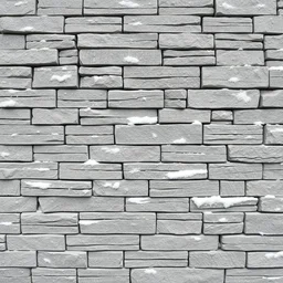 tiling texture of stone slate wall, blizzard