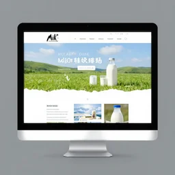 website for a milk company