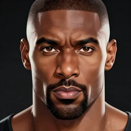 semi realistic anime illustration of Idris Elba as a god of thunder, with beautiful hyperdetailed eyes, facing camera directly, full face portrait made by Stanley Artgerm, WLOP, Rossdraws, James Jean Andrei Riabovitchev, Marc Simonetti, Yoshitaka Amano, Artstation