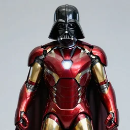 darth vader in iron man armour