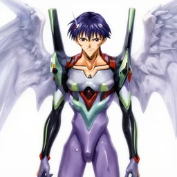 a cruel angel's thesis evangelion by raymond swanland, highly detailed, bright tones