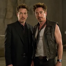 cinematic still of robert downey jr as kirk lazarus in tropic thunder film