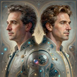 symmetry!! portrait of mariano rajoy, sci - fi, tech wear, glowing lights!! intricate, elegant, highly detailed, digital painting, artstation, concept art, smooth, sharp focus, illustration, art by artgerm and greg rutkowski and alphonse mucha