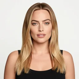 margot robbie as a pop up girl