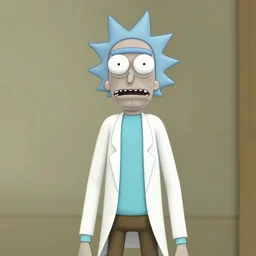 rick from rick and morty render photorealistic unreal engine photorealistic ultra - realistic adultswim by minimalist alexandre touguet