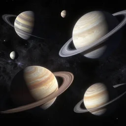 Planets in the space