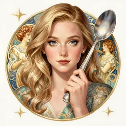 ultra realistic illustration, reese witherspoon with her spoon anime, intricate, elegant, highly detailed, digital painting, artstation, concept art, smooth, sharp focus, illustration, art by artgerm and greg rutkowski and alphonse mucha and wlop