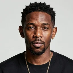 portrait of kendrick lamar by bartosz kosowski, high detailed