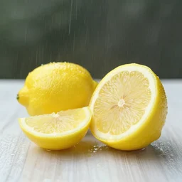 still life of lemon slices by 司 机, 橡 树 山 雨, 黄 凤 年 啊, ruo xin, rongzhen luo, fenghua zhong, ruan jia. fine details, trending on artstation.