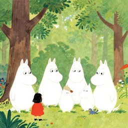 moomins, by tove jansson