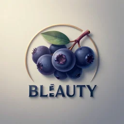 beauty logo design. award winning logo, design award, modern, elderberry, illustration, futuristic, digital art, sci - fi, unreal engine, cinematic, octane render, clear sharp focus,