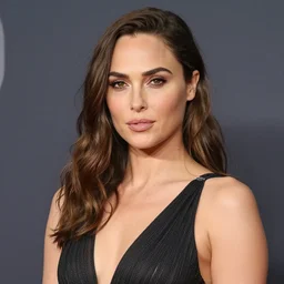 portrait of gal gadot, by james stokoe