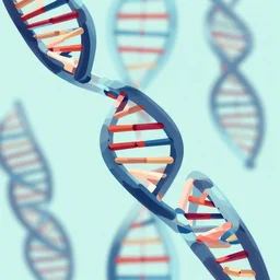 dna itself, a closeup simple vector pop surrealism, by ( leonardo da vinci ) and greg rutkowski