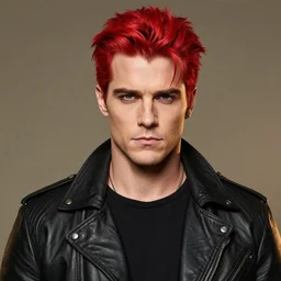 matt murdock red hair comics to real life portrait