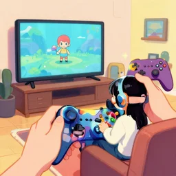 a depiction of 🎮