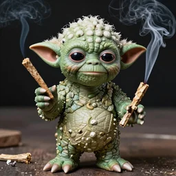 yoda smoking crack