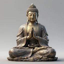 argonian!!! buddha, praying meditating, epic fantasy concept art, octane render, artstation trending