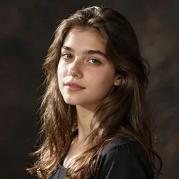 portrait of mensa hungariqa girl member