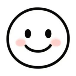 cute, minimalistic smiley face pixel art