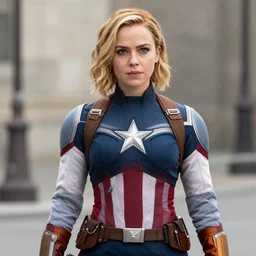 Dafne Keen is captain america