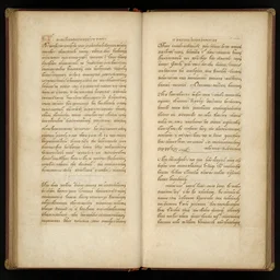 an old manuscript with writing on it, a silk screen by zlatyu boyadzhiev, behance, art & language, academic art, high detail