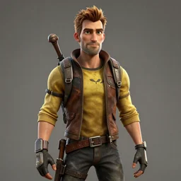 a screenshot of tom scott in the video game borderlands 2. 3 d rendering, unreal engine. amazing likeness. very detailed. cartoon caricature