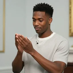 gigachad giving a benediction