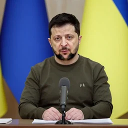 ukrainian president volodymyr zelensky